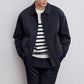 Herren-Freizeitjacke mit Revers knitterfrei