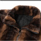 Bequeme Jacke mit Stehkragen und verstärkter Fütterung