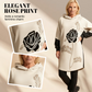 Lange Kapuzenjacke für Damen