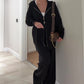 Damenmode Kapuzenoberteil & Freizeithose 2-teiliges Set