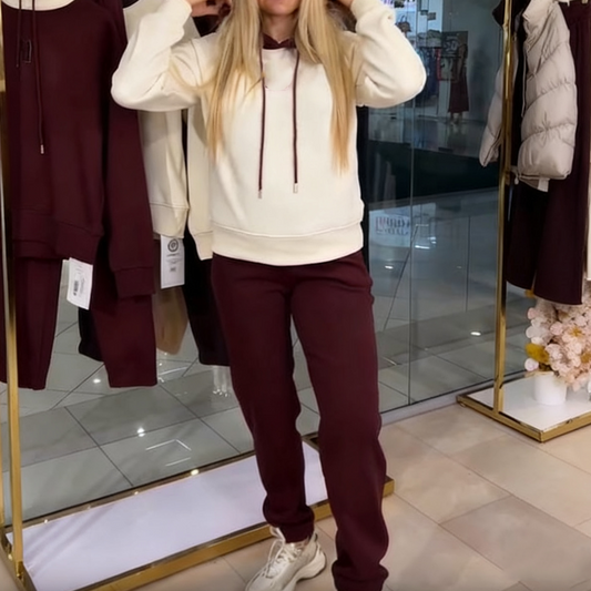 2-teiliges Set für Damen in lässiger Mode
