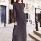 💥Neujahr - 50 % Rabatt💥Elegante Maxi-Strickkleider für Damen