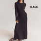 💥Neujahr - 50 % Rabatt💥Elegante Maxi-Strickkleider für Damen