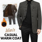 ❄️Winter-Sonderverkauf🔥Lässiger warmer Herren-Kurzmantel