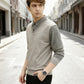 Herren Freizeit-Set aus 2-teiligem Strickpullover und Hemd