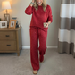 Damen-Glitzer-Zweiteiler: Pullover & Hose