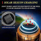 🔈 50% RABATT! 🌞 Tragbarer Dehnbarer Solar-Ventilator + Notleuchte – Aufladbar, 360° Drehung & Perfekt für Outdoor/Camping 🔋🌀📦