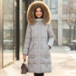 ⏳Nur für kurze Zeit 54 % Rabatt⏰Winddichter, gesteppter langer Wintermantel für Damen🧥