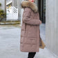 ⏳Nur für kurze Zeit 54 % Rabatt⏰Winddichter, gesteppter langer Wintermantel für Damen🧥