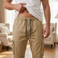 Lässige Cargohose für Herren mit Kordelzug