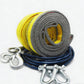 3-Ton Tow Rope with U-Shackle Hooks