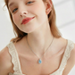 🎁 1+1 gratis🎁 Elegante blaue Tropfenkette für Frauen