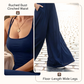 ☀️Damen Jumpsuit – Spaghettiträger mit Taillenbetonung und Weitem Bein