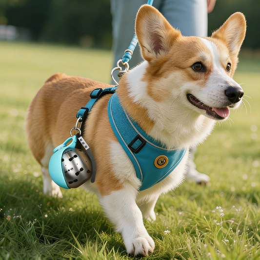 Faltbare Trinkflasche für Haustiere für unterwegs