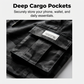 Taktische Cargoshorts für Herren in lockerer Passform