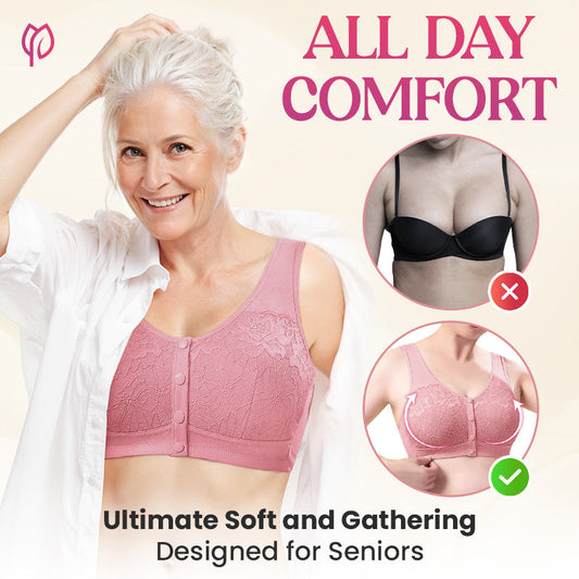 👙 50 % RABATT AUF DEN BÜGELLOSEN BH! ✨ Frontverschluss, volle Abdeckung & kein Einschneiden – perfekter Komfort für Damen 50+ – ideal für den täglichen Gebrauch