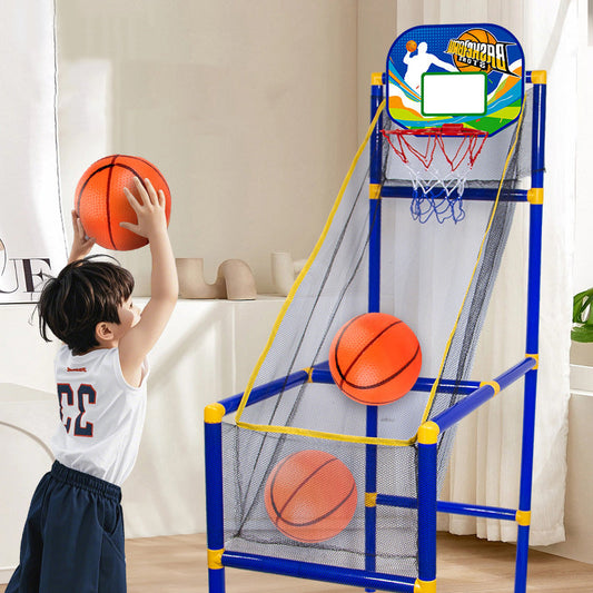 ⏰Jetzt 50 % Rabatt!⛹️Schneller Versand 🚚💨Basketball-Arcade-Spiel für Kinder (Indoor) mit 4 Bällen🏀