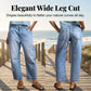 👖 LIMITED-TIME 50% RABATT! ✨ Damen-Jeans – Hohe Taille, Verkürzt, Weit ✨