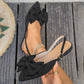 🔥 50 % Rabatt! 👡 Damen Ballerinas – klassische Spitze, Schleifenverzierung, bequemer 1 cm Absatz 💫 | Rutschfest & bequem – ideal für lange Arbeitstage 🏃‍♀️