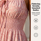 Kleid mit geschnürter Vorderseite und Spaghettiträgern