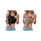 🎀Geripptes Tanktop mit integriertem BH für Frauen🌸ideal für Alltag, Freizeit und Sommer🌊