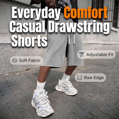 ☀️ LIMITED-TIME 50% RABATT! ✨ Herren Casual Shorts – Kordelzug, Knielang, Bequem ✨