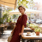 ⏰Eleganter V-Ausschnitt Weites Bein Jumpsuit
