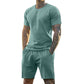 2-teiliges Set aus Sport-T-Shirt und Shorts für Herren