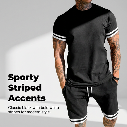 🥳HEISSER SALE 2026🔥Lässiges Set aus kurzärmeligem T-Shirt und Shorts