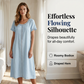 Lockeres Kurzarmkleid für Damen