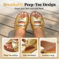 Women's Peep-Toe Wedge Slide Sandals