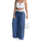 📢📢50 % RABATT !! ⏰Damenhose mit hoher Taille und weitem Bein