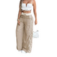 📢📢50 % RABATT !! ⏰Damenhose mit hoher Taille und weitem Bein