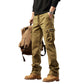 Retro-Cargohose für Herren mit mehreren Taschen