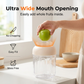 ✨🔥 NUR FÜR KURZE ZEIT: -50% 💥 Tragbarer elektrischer Mixer 🍓 USB-aufladbar, BPA-frei & perfekt für Shakes, Säfte & Cocktails 🍹