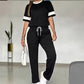 👖 50% RABATT! 🌸 Damen Komfort-Hosen-Set mit Kordelzug – Bequem, elastisch & perfekt für Zuhause und Freizeit 🏠