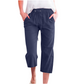 💃Lässige Caprihose aus Baumwoll-Leinen für Damen mit Taschen