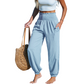 🌞 Figurfreundliche Hohe Taille Haremhose für Damen