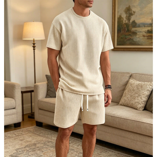 ✨Bequemes Herren Zweiteiler aus Shirt und Shorts