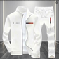 🧥 BEFRISTETES ANGEBOT – 50% RABATT+versandkostenfrei 🚚! ✨ Herren-Bedrucktes Zip-Jacken- und Hosen-Set – Komplett, weich, lässig 🎨