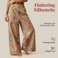 🌿SONDERANGEBOT 55 % RABATT! 👖 Kurze Damenjeans – schicker Blumenprint & lockere Weitschnitt-Passform ☀️✨