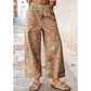 🌿SONDERANGEBOT 55 % RABATT! 👖 Kurze Damenjeans – schicker Blumenprint & lockere Weitschnitt-Passform ☀️✨