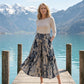 🌺Sommer-Caprihose für Damen mit weitem Bein