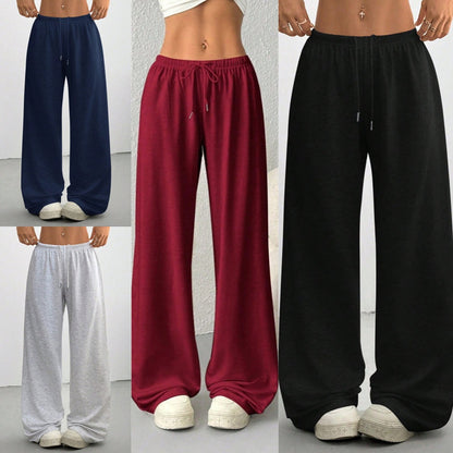 Lässige Damen-Jogginghose mit weitem Bein und Kordelzug🔥Kauf 2 Artikel versandkostenfrei🔥