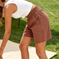 ✨ Weiche Freizeit-Shorts für Damen mit Seitentaschen, atmungsaktiv & alltagstauglich