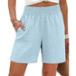 ✨ Weiche Freizeit-Shorts für Damen mit Seitentaschen, atmungsaktiv & alltagstauglich