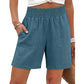 ✨ Weiche Freizeit-Shorts für Damen mit Seitentaschen, atmungsaktiv & alltagstauglich