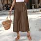 ☀️ Lässige Caprihose mit weitem Bein für Damen, weich und bequem, ideal für den Alltag