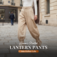👖🎉 Damen Laternen-Hose mit Falten & Rüschenabschlüssen – Leicht & luftig – Perfekt für Sommer, Strand oder einen romantischen Boho-Look – feminin und bequem 🌸