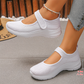 👟 Bequeme Plateausneaker mit verstellbarem Riemchen – rutschfest & modisch